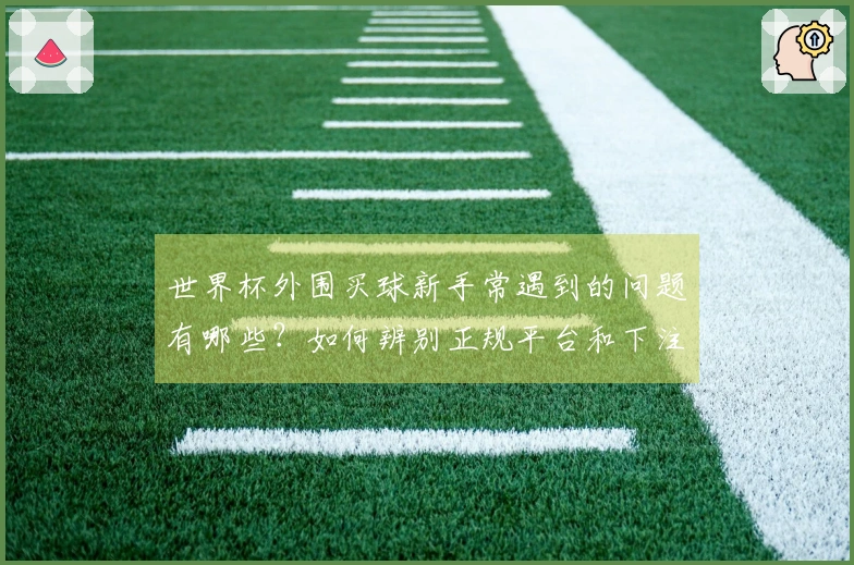 世界杯外围买球新手常遇到的问题有哪些？如何辨别正规平台和下注流程